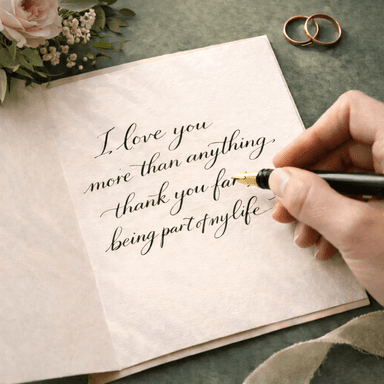 Handwritten or hands-off.