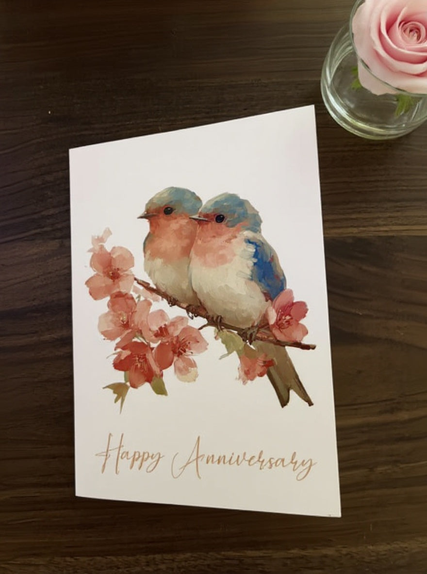 Anniversary card lifestyle photo