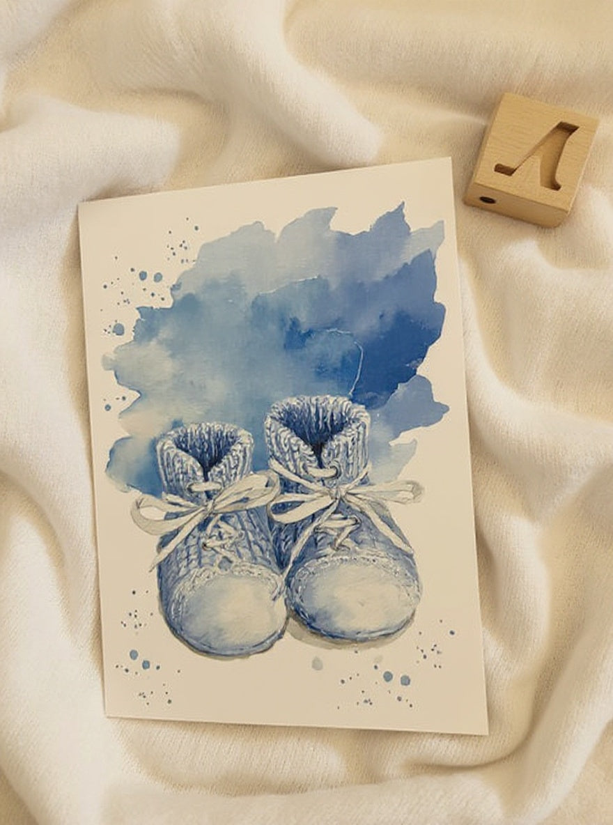 Baby card lifestyle photo