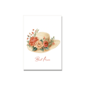 Sun Hat Mother's Day Card in Watercolor