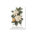 Gardenia Mother's Day Card in Botanical illustration